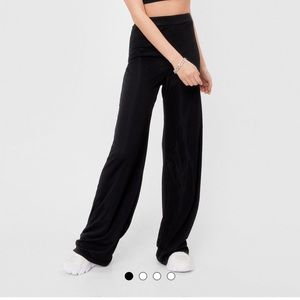 NastyGal Final Lap Wide Leg Pants